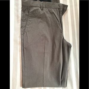 Banana Republic Lightweight Brown Pinstripe Pants
